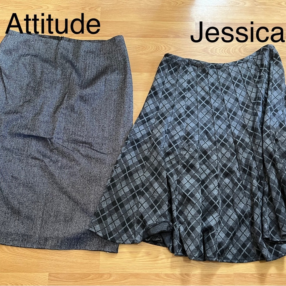 Size 8 skirts ( 10 skirts) great for office wear. Assorted brands